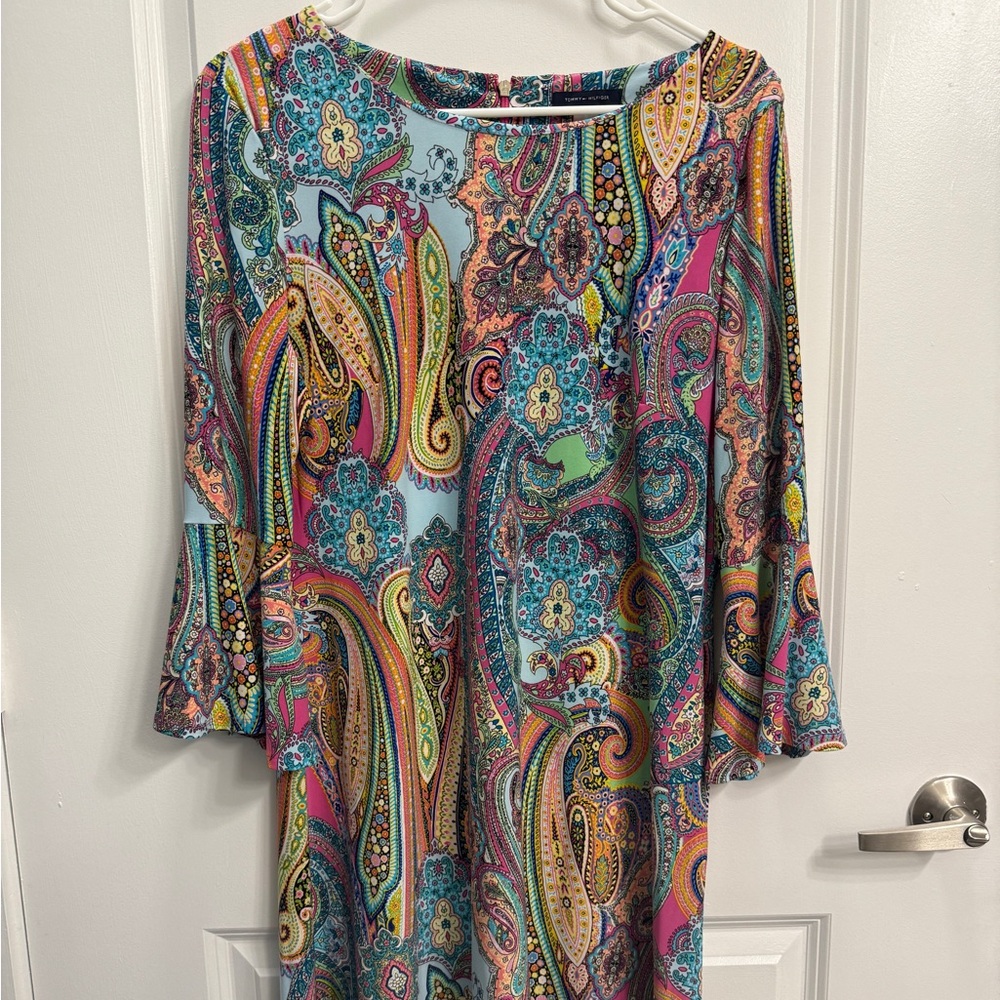 Tommy Hilfiger colorful Paisley dress